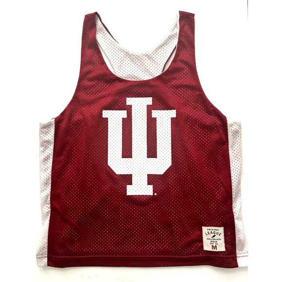 Indiana Hoosiers Jersey Womens Medium Original League Collegiate Wear Reversible - Picture 1 of 7